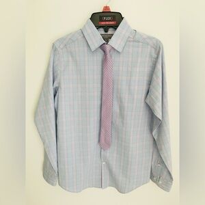 NEW | Van Heusen | Dress Shirt & Tie Set for Boys | M (10-12)